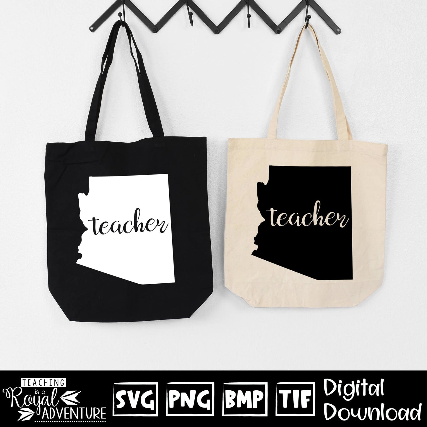 Arizona Teacher SVG, teacher Svg, teacher state Svg, teacher shirt Svg, teacher Png, Digital Download Files, Sublimation Designs