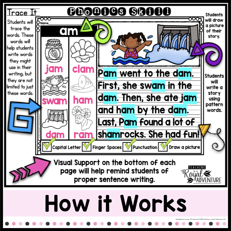 Phonics-Based Writing Journal Prompts: The Bundle (ALL YEAR)