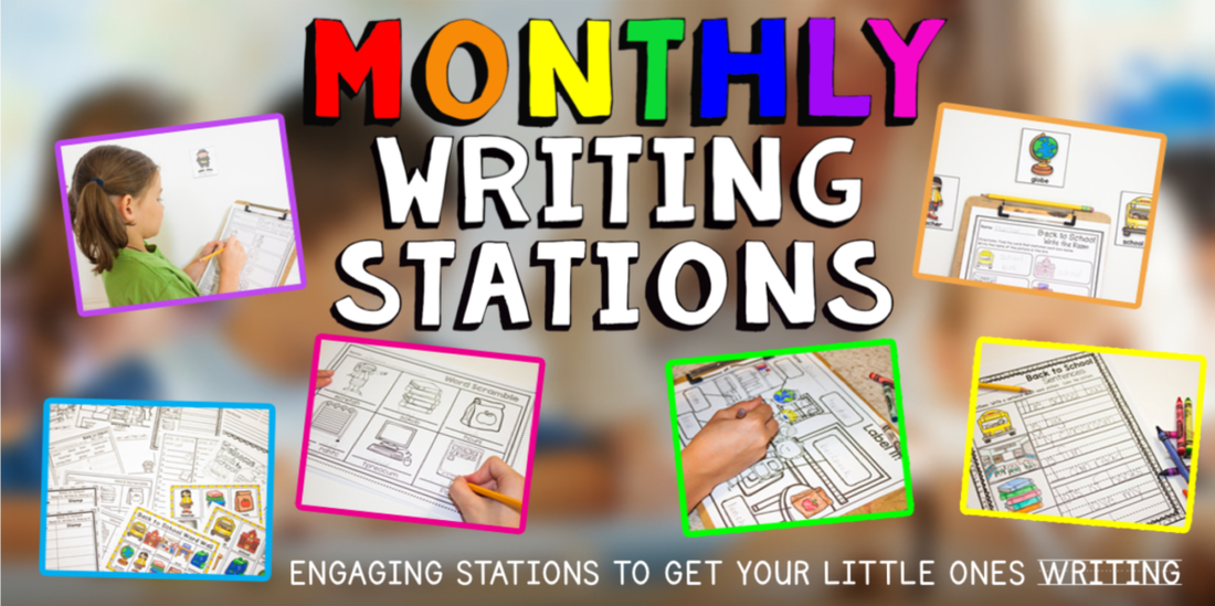 Monthly Writing Stations