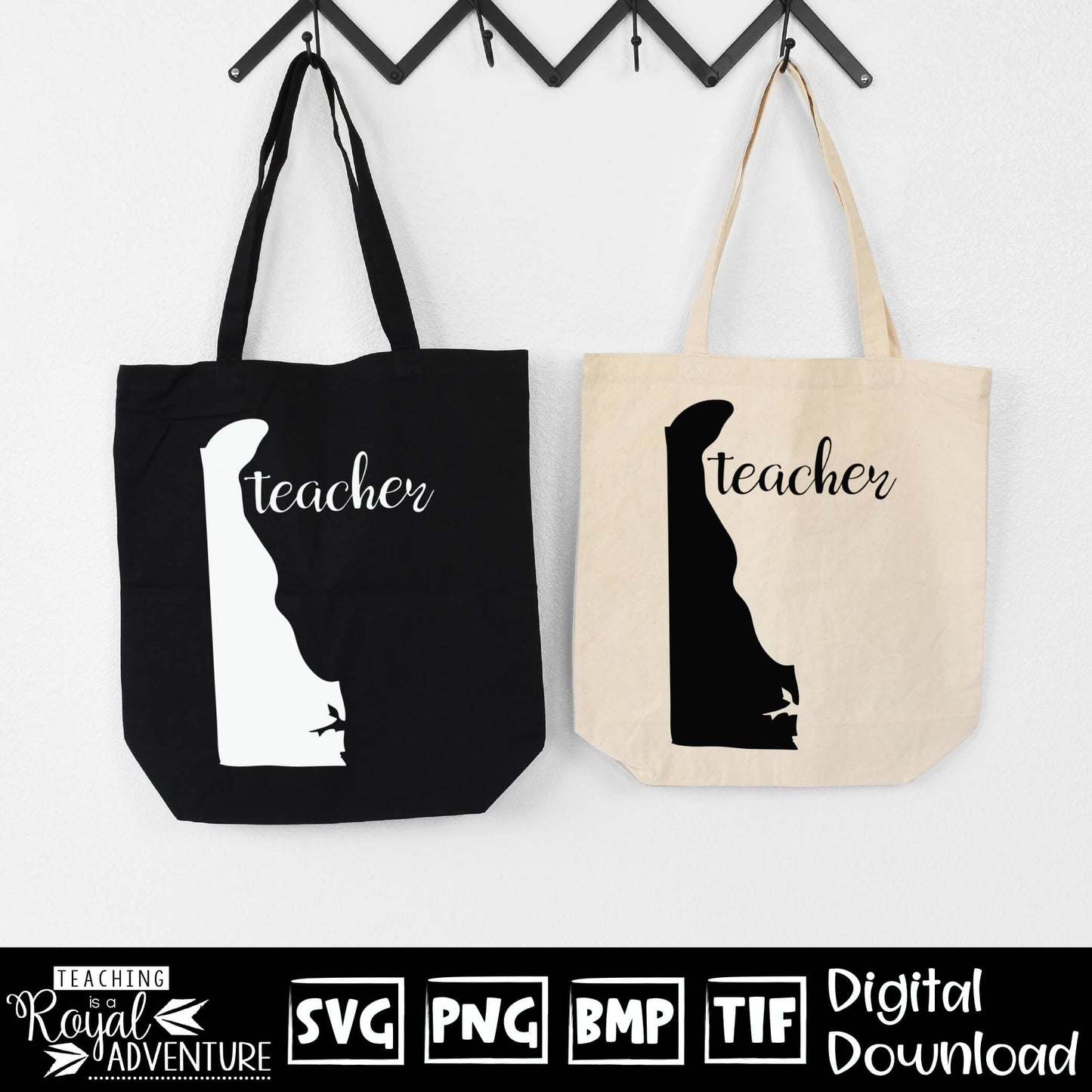 Delaware Teacher SVG, teacher Svg, teacher state Svg, teacher shirt Svg, teacher Png, Digital Download Files, Sublimation Designs