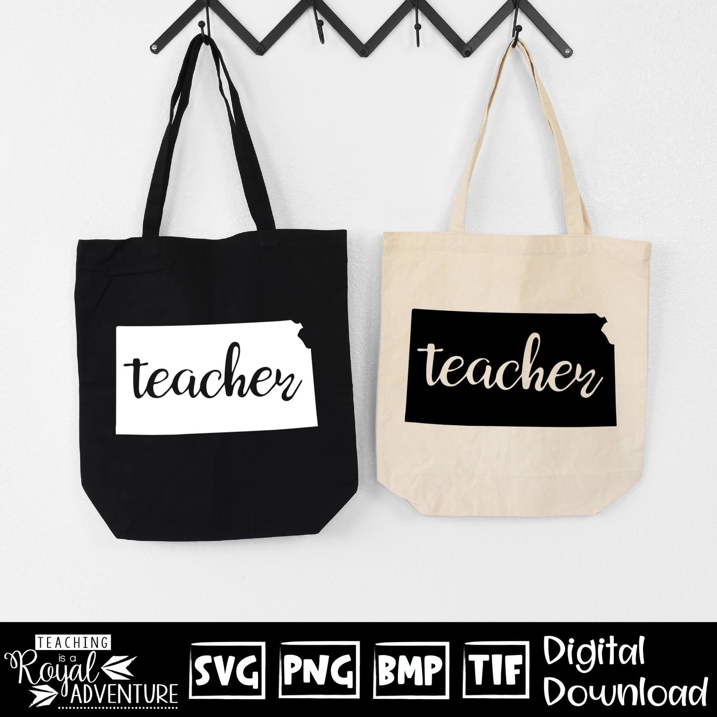 Kansas Teacher SVG, teacher Svg, teacher state Svg, teacher shirt Svg, teacher Png, Digital Download Files, Sublimation Designs