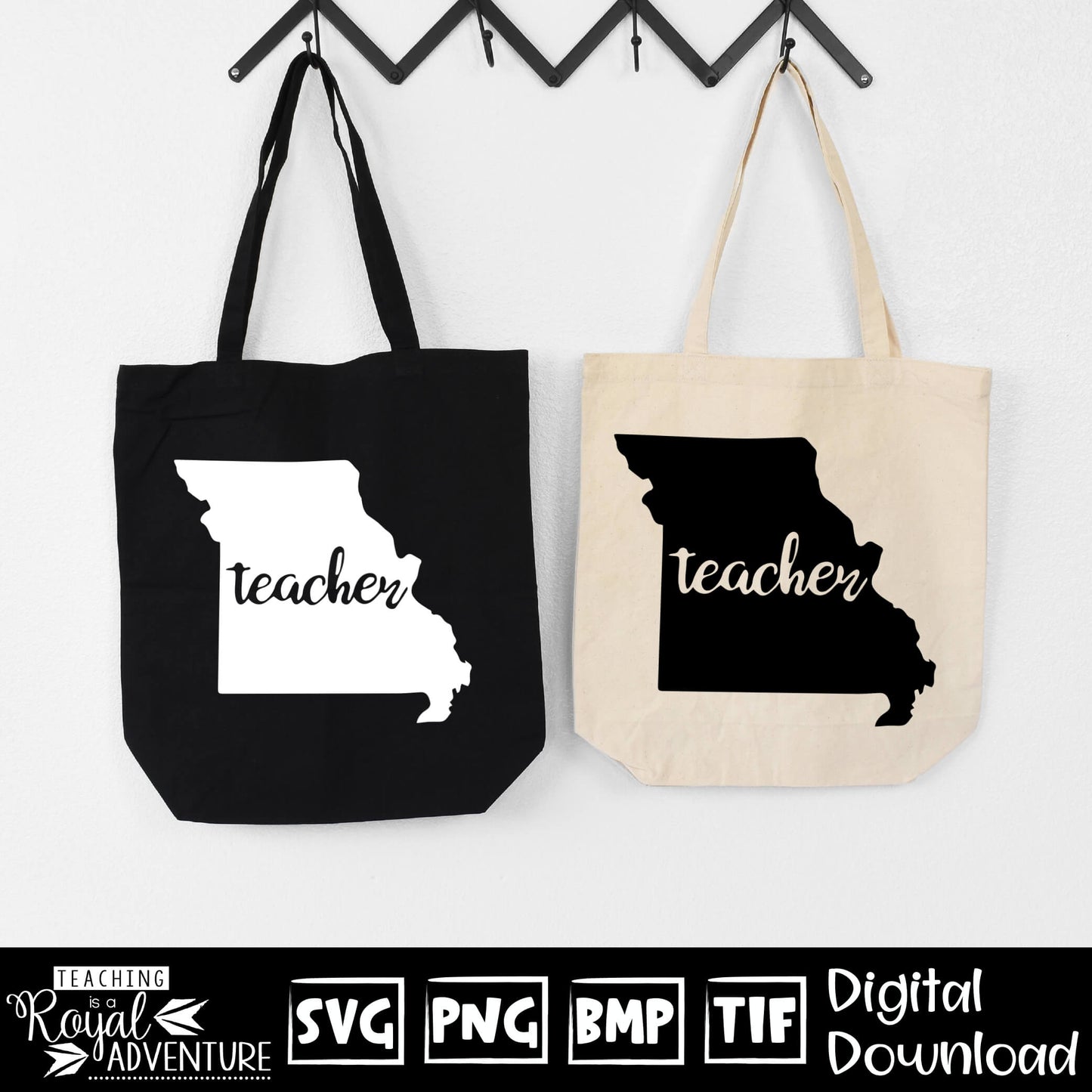 Missouri Teacher SVG, teacher Svg, teacher state Svg, teacher shirt Svg, teacher Png, Digital Download Files, Sublimation Designs