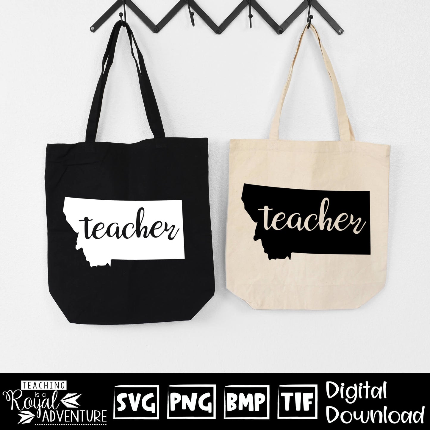 Montana Teacher SVG, teacher Svg, teacher state Svg, teacher shirt Svg, teacher Png, Digital Download Files, Sublimation Designs