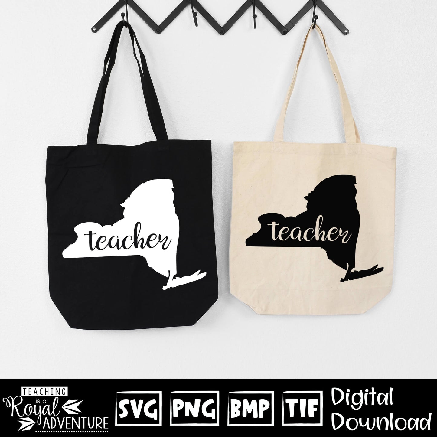 New York Teacher SVG, teacher Svg, teacher state Svg, teacher shirt Svg, teacher Png, Digital Download Files, Sublimation Designs