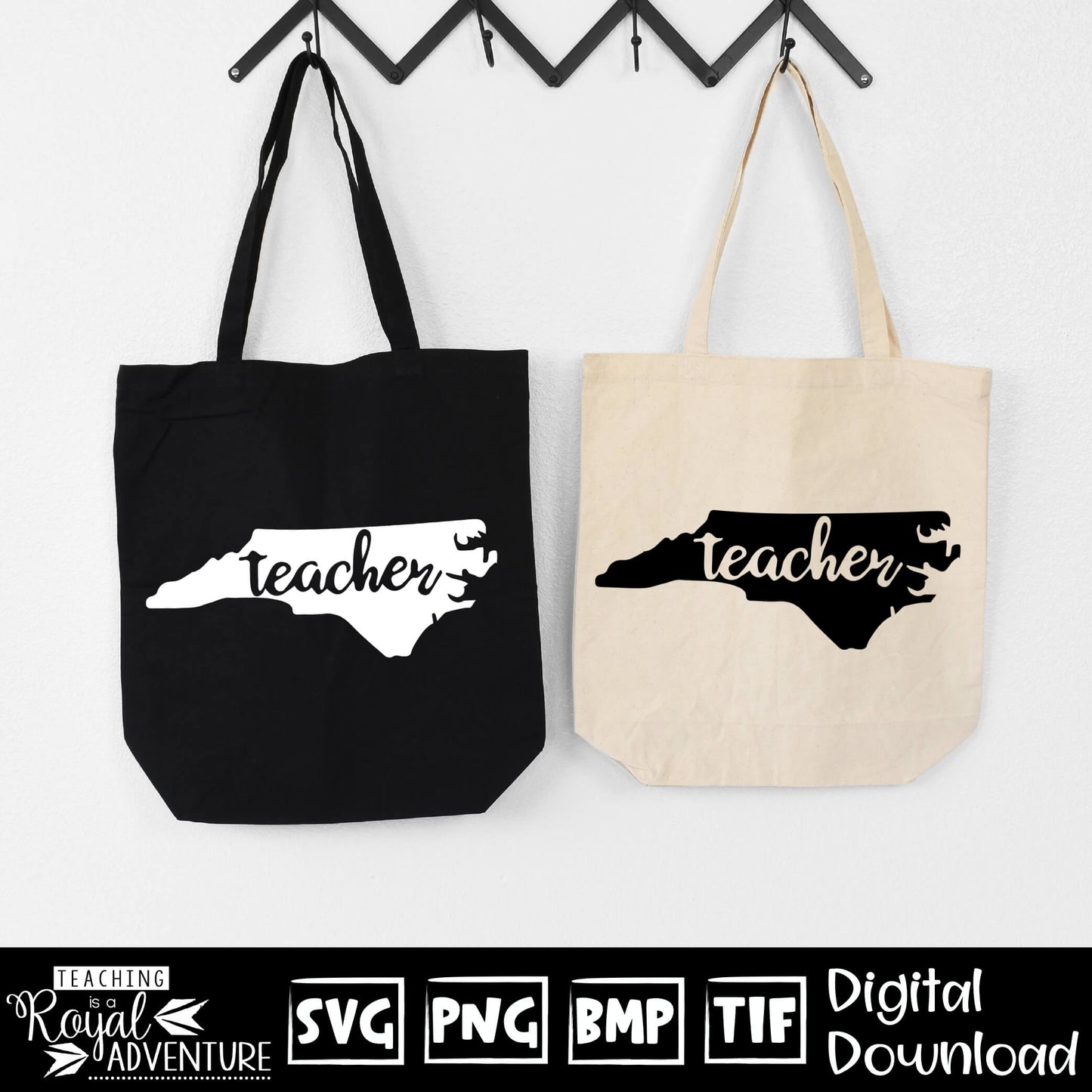 North Carolina Teacher SVG, teacher Svg, teacher state Svg, teacher shirt Svg, teacher Png, Digital Download Files, Sublimation Designs
