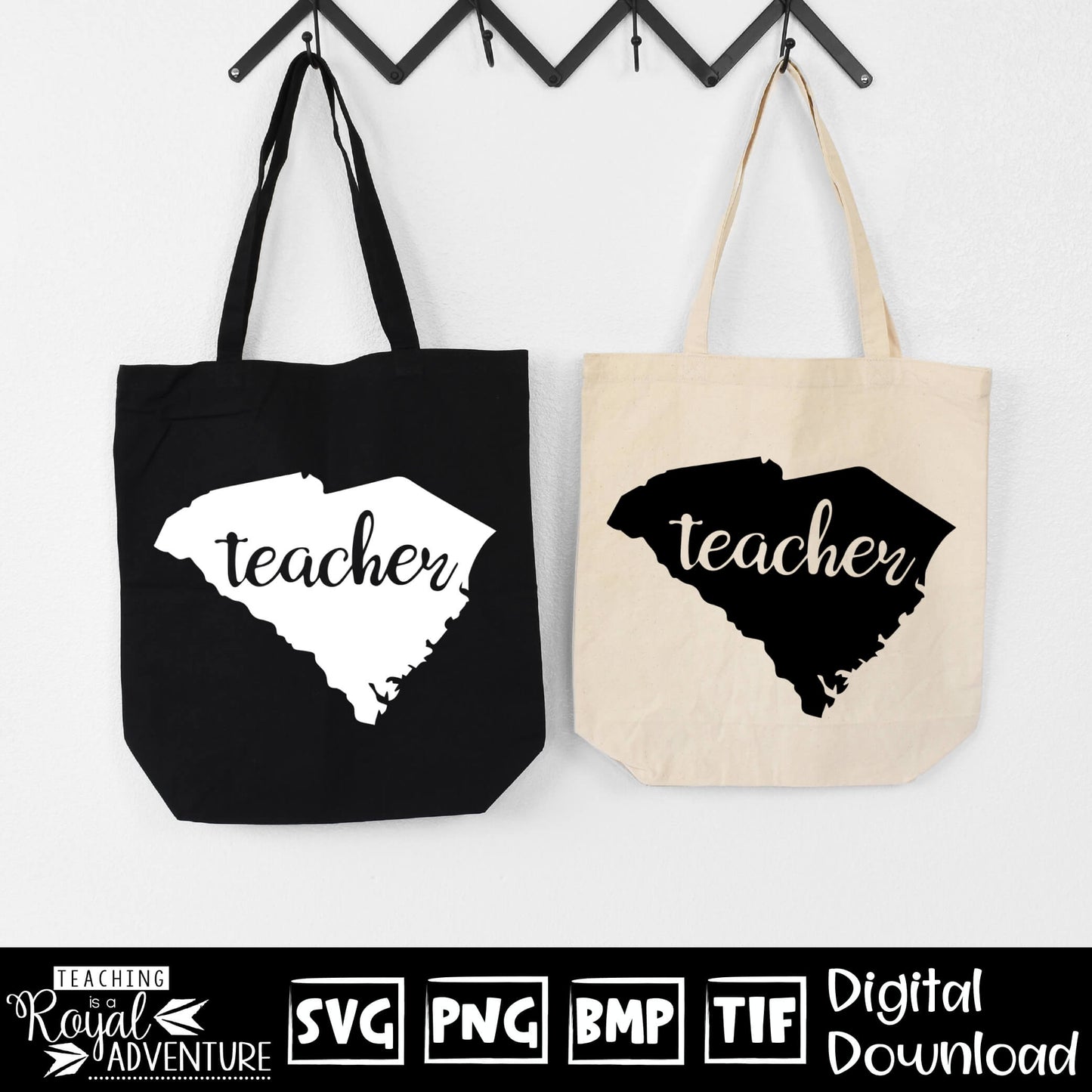 South Carolina Teacher SVG, teacher Svg, teacher state Svg, teacher shirt Svg, teacher Png, Digital Download Files, Sublimation Designs