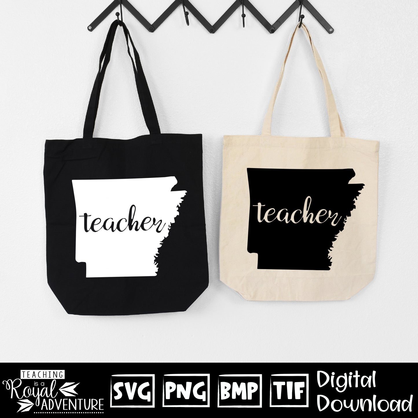 Arkansas Teacher SVG, teacher Svg, teacher state Svg, teacher shirt Svg, teacher Png, Digital Download Files, Sublimation Designs