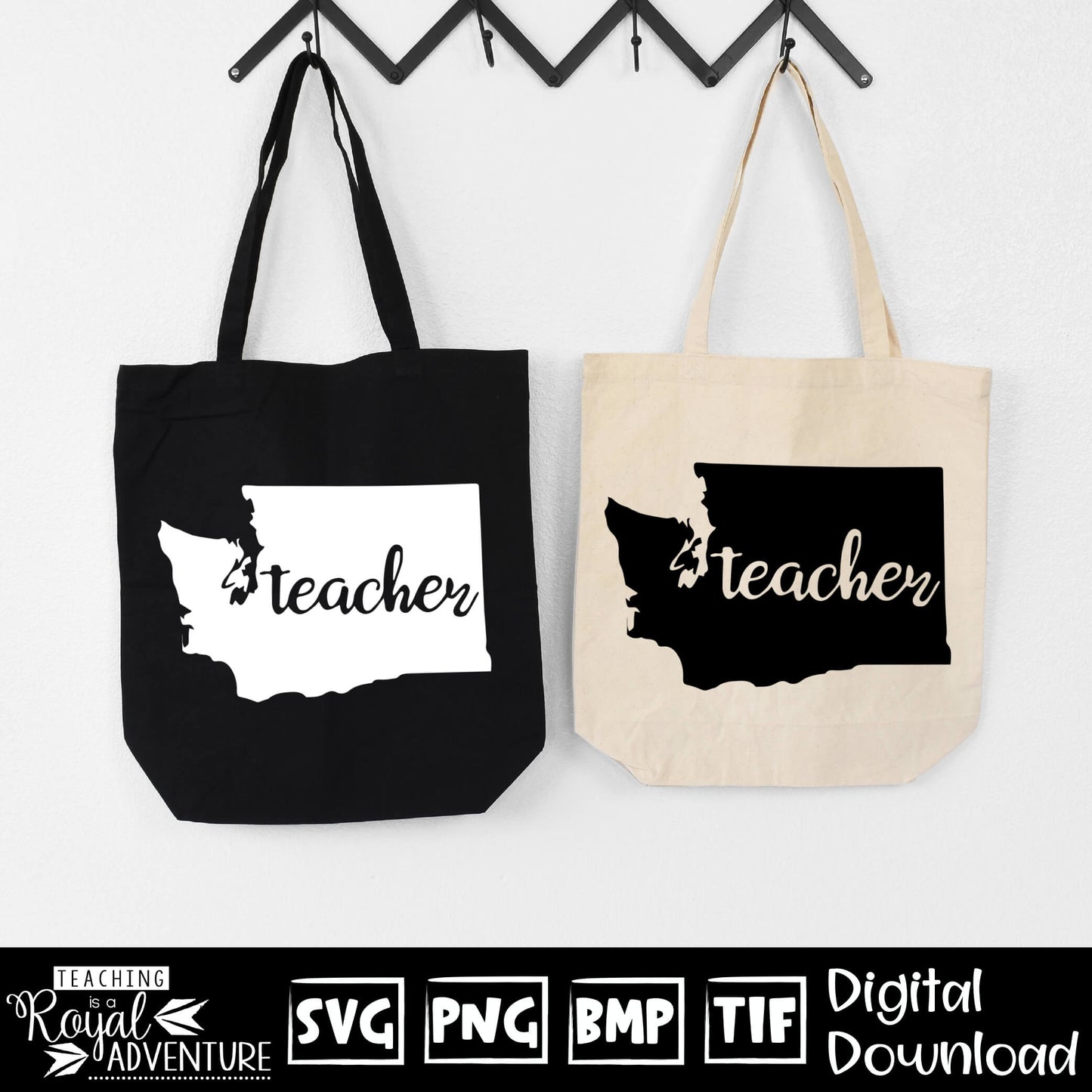 Washington Teacher SVG, teacher Svg, teacher state Svg, teacher shirt Svg, teacher Png, Digital Download Files, Sublimation Designs