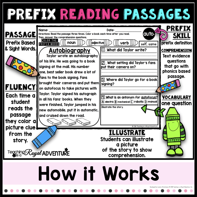 Prefix and Suffix Reading Passages: The Bundle