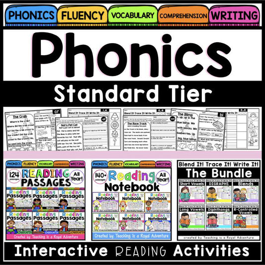 Phonics Standard Tier Curriculum - T.I.A.R.A